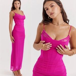 House of CB Nalini fuchsia Small D-DD plus cup
